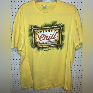 Vintage Carnival Cruise License to Chill t-shirt
